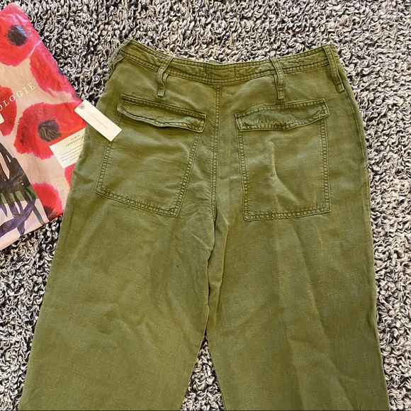 Anthropologie Cargo Pants NWT Size 30 Mid Rise - Picture 4 of 5